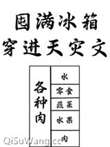 囤满冰箱穿到天灾文里