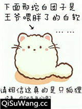 你尾巴戳到我了